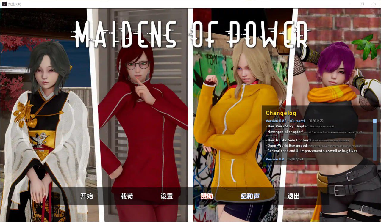 2502[亚洲风SLG/PC+安卓]力量少女 权力少女 Maidens of Power v0.85 汉化版-ACG俱乐部 - 各类游戏免费下载