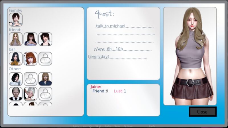 4655【亚洲风SLG/动态/汉化】伊芙琳的故事（Evelyns Story）v0.45 AI汉化版【PC+安卓】-ACG俱乐部 - 各类游戏免费下载