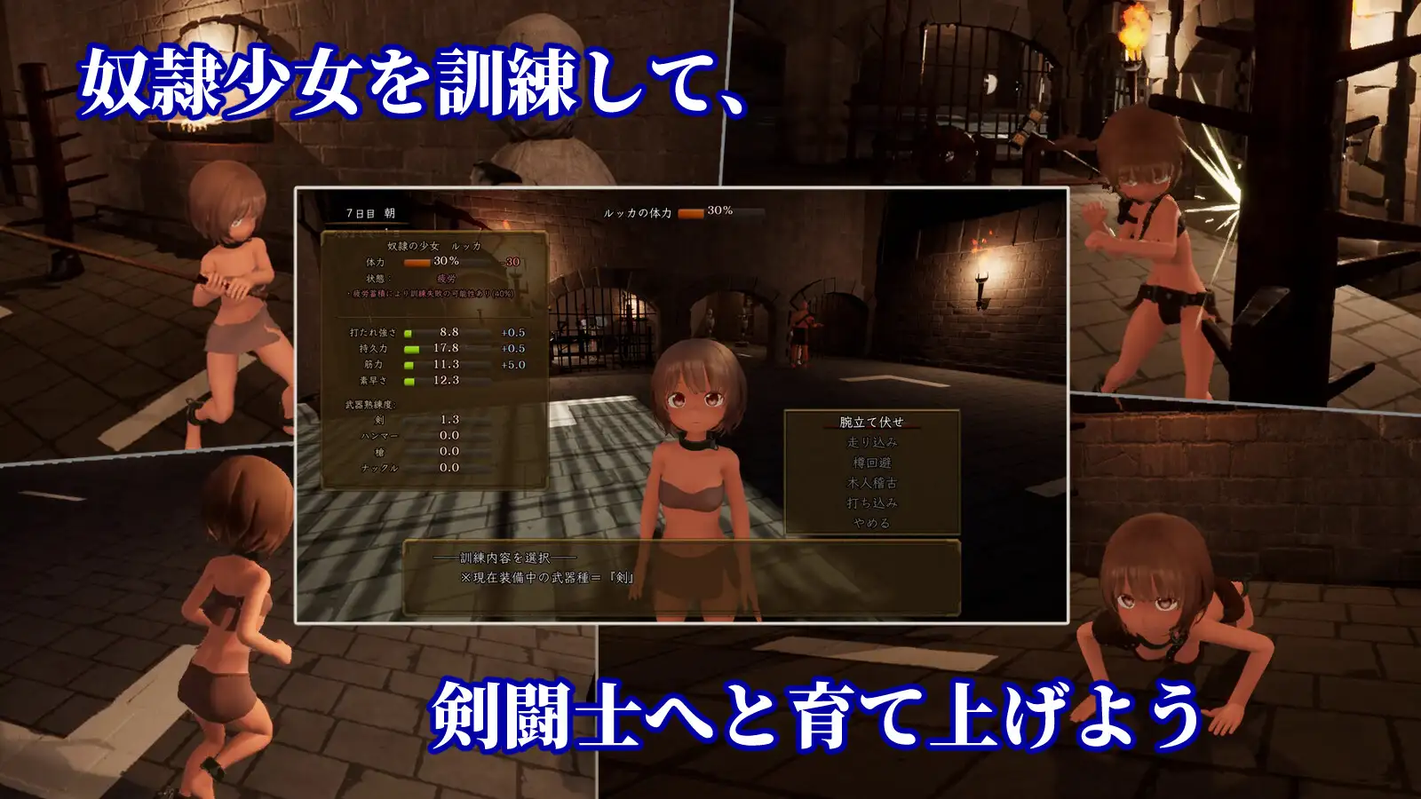 图片[2]-2939【3D/战斗H/生肉】首枷的卢卡～欲望与荣耀的竞技场～ 首枷のルッカ-ACG俱乐部 - 各类游戏免费下载