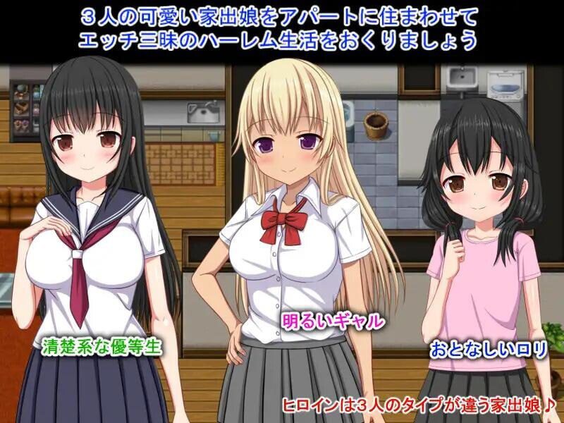 3139[日式RPG/汉化] 离家少女与后宫性生活 Ver1.0 AI汉化版 [PC+安卓1.10G]-ACG俱乐部 - 各类游戏免费下载