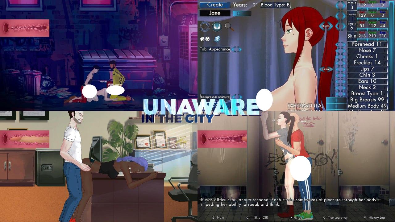 7689[沙盒SLG/NTR/动态]城市中的无意识者（Unaware in the City）V45a 机翻步兵版 [1.40G][PC+安卓]-ACG俱乐部 - 各类游戏免费下载